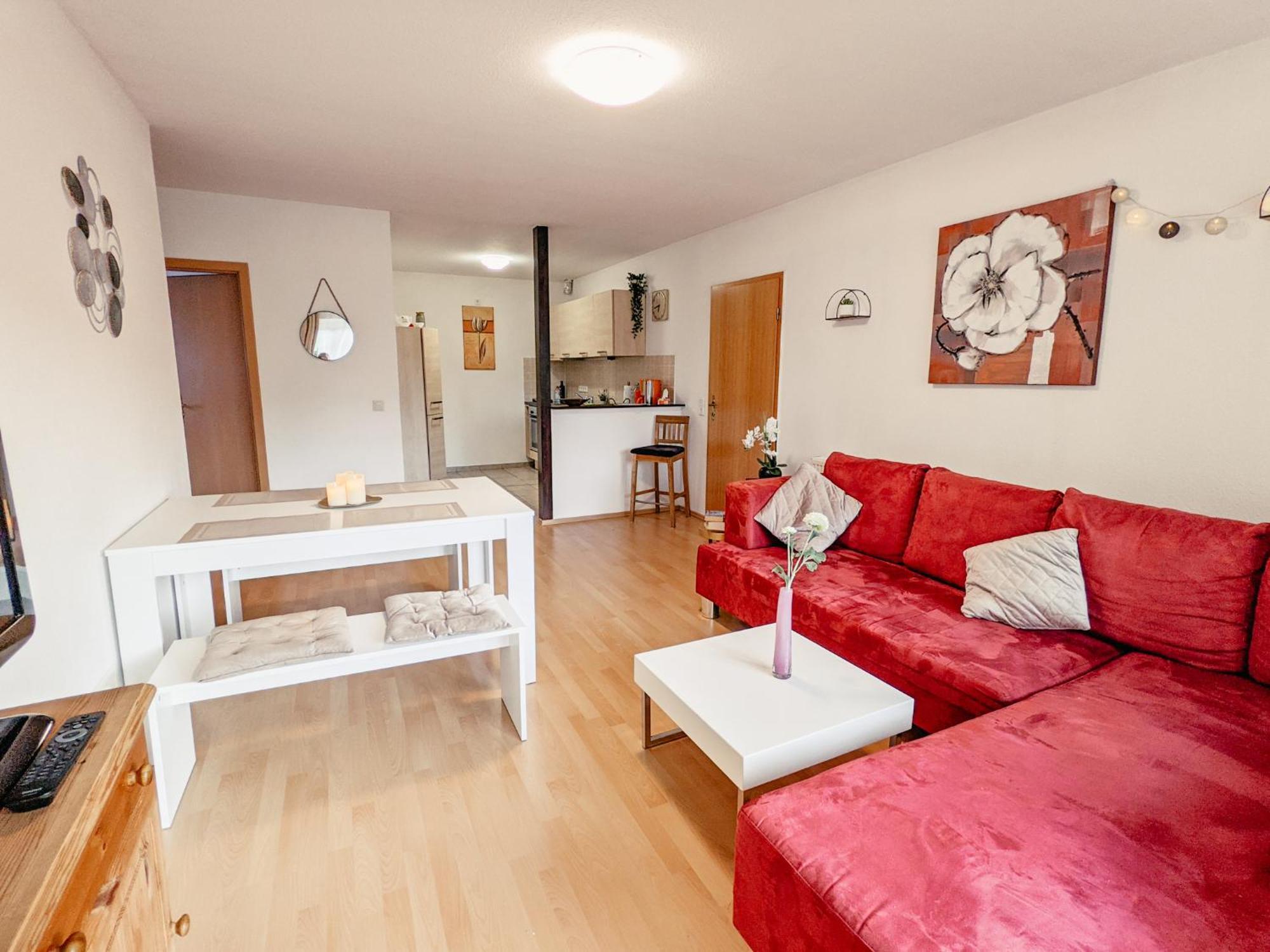 W5 - Urlaubsmagie - Wohnung Mit Grill, Terrasse & Pool Lichtenhain  Exterior photo
