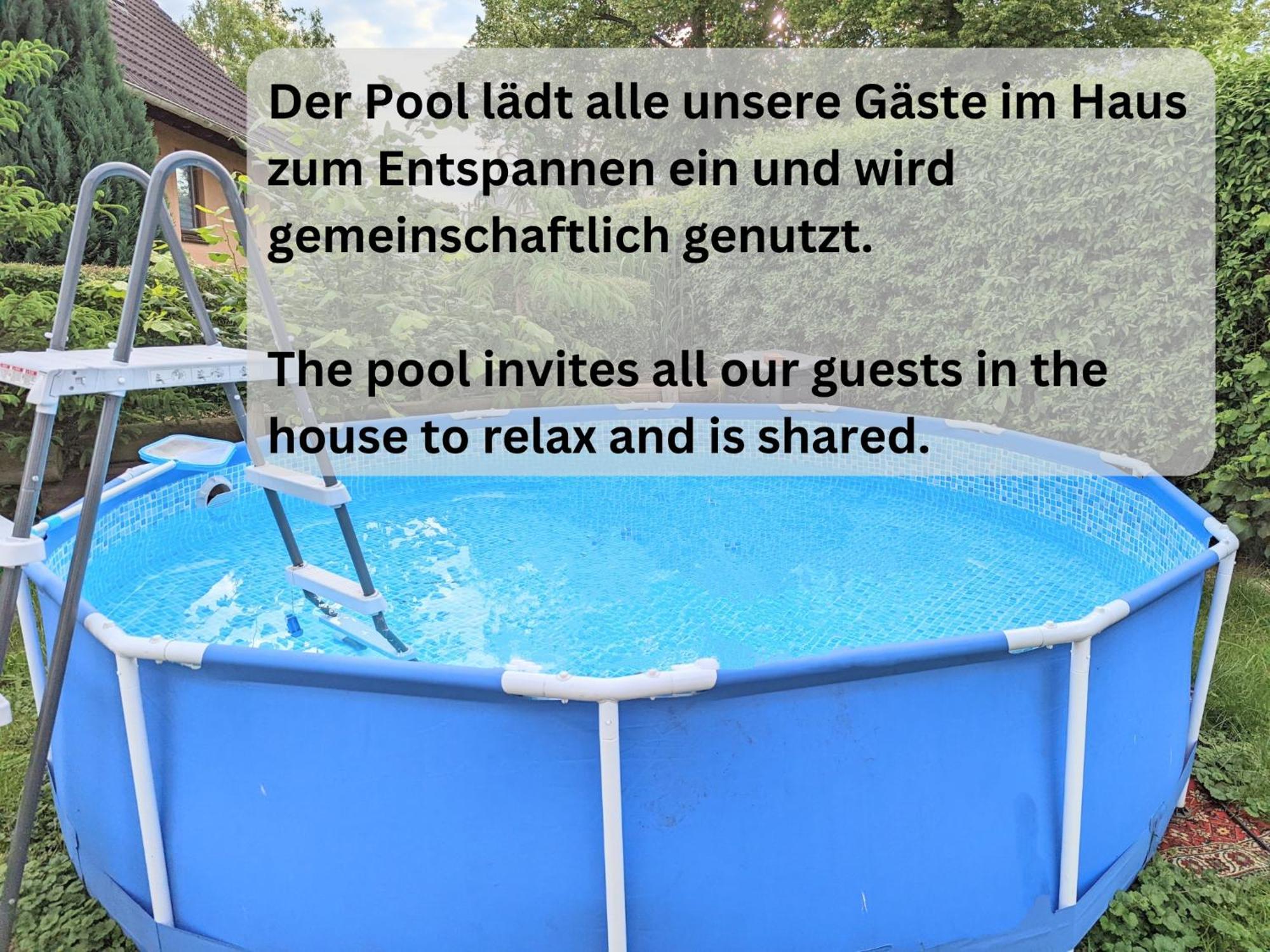W5 - Urlaubsmagie - Wohnung Mit Grill, Terrasse & Pool Lichtenhain  Exterior photo
